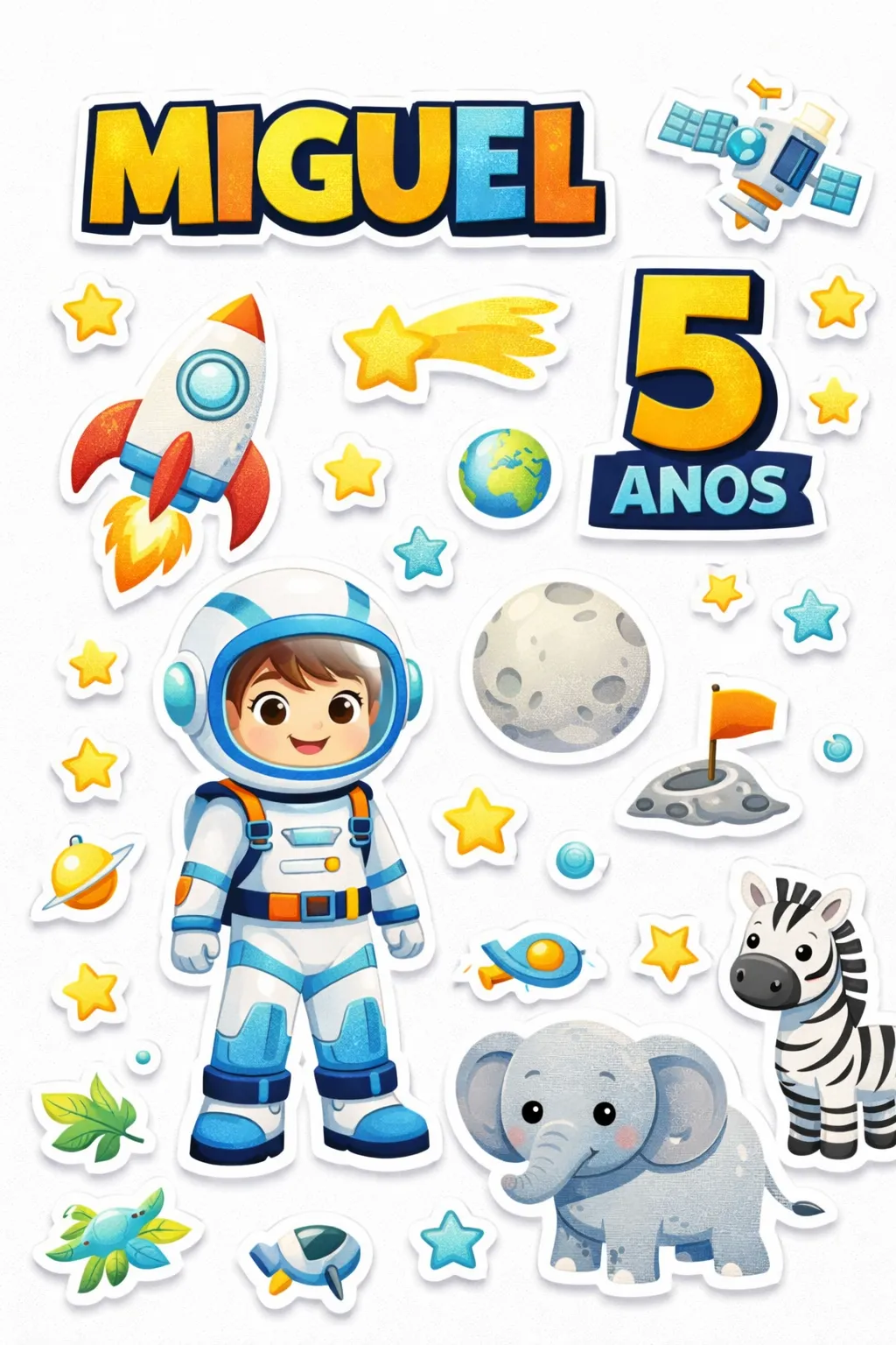 Topper personalizado Miguel